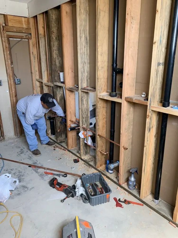 Commercial rough-in plumbing for Gas Line Repair in Dunellen
